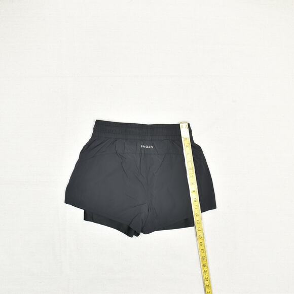 Spyder Women's Sweat Shorts Lined Drawstring Polyester Black Size S Active - Picture 5 of 8